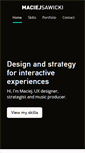 Mobile Screenshot of maciejsawicki.com